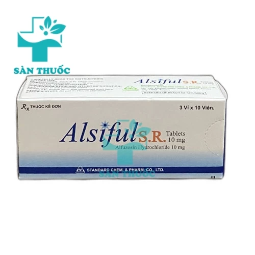 Alsiful S.R. Tablets 10mg- Thuốc điều trị phì đại tuyến tiền liệt