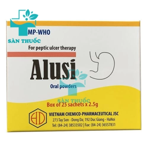 Alusi - Thuốc điều trị ợ nóng, ợ chua hiệu quả