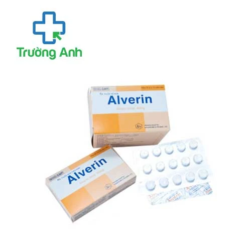 Alverin 40mg Khapharco - Thuốc điều trị co thắt đường ruột