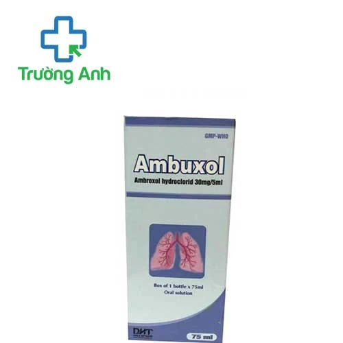 Ambuxol 30mg/5ml - Thuốc trị các bệnh về đường hô hấp hiệu quả