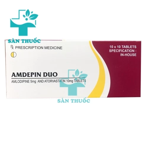 Amdepin Duo - Thuốc điều trị huyết áp cao hiệu quả