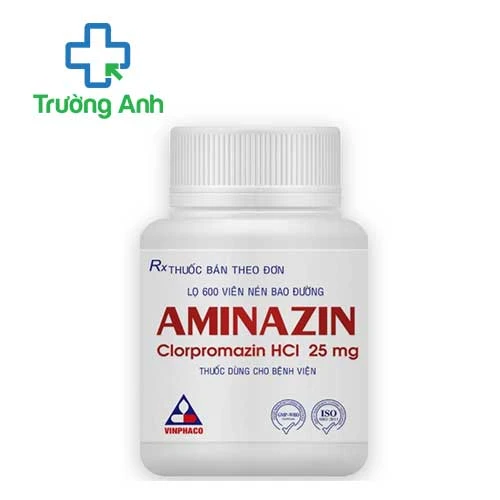 Aminazin 25mg Vinphaco - Thuốc điều trị tâm thần phân liệt