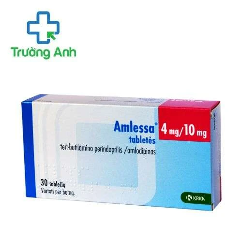 Amlessa 4mg/10mg Tablets KRKA - Thuốc điều trị tăng huyết áp vô căn