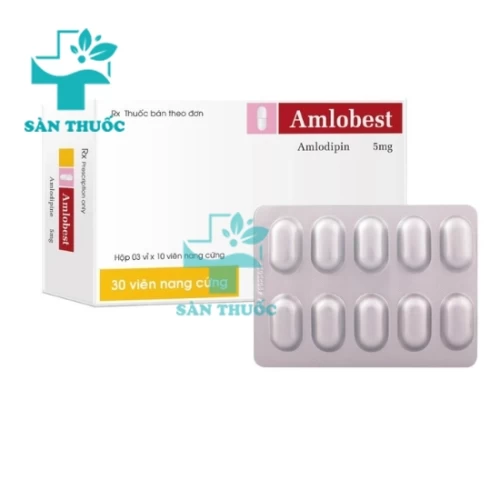 Amlobest TV.Pharm - Điều trị tăng huyết áp và phòng đau thắt ngực