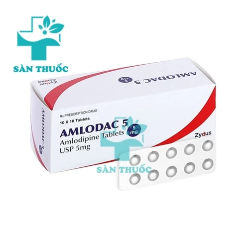 Amlodac 5mg hỗ trợ điều trị bệnh mạch vành