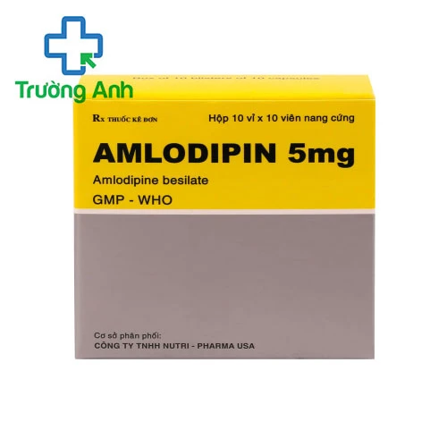 Amlodipin 5mg Vidipha - Thuốc điều trị cao huyết áp hiệu quả