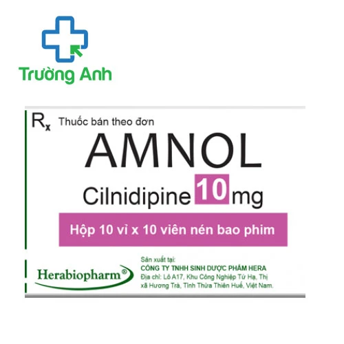 Amnol 10mg - Thuốc điều trị tăng huyết áp hiệu quả