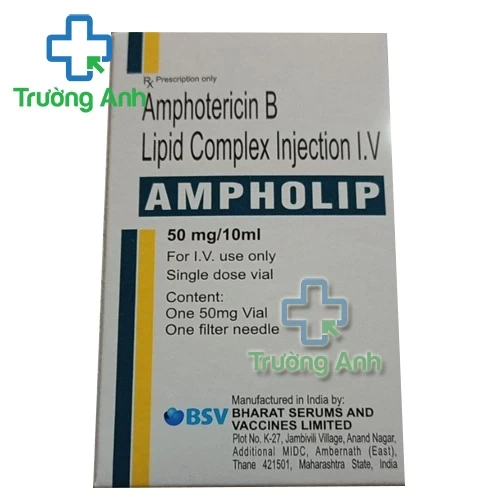 Ampholip 50mg/10ml Bharat - Thuốc điều trị nấm của Ấn Độ