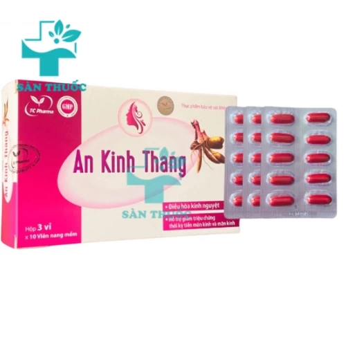 An kinh thang - Hỗ trợ điều hòa kinh nguyệt hiệu quả