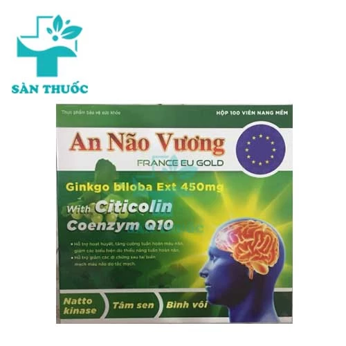 An não vương France EU Gold - Hỗ trợ tăng cường tuần hoàn não