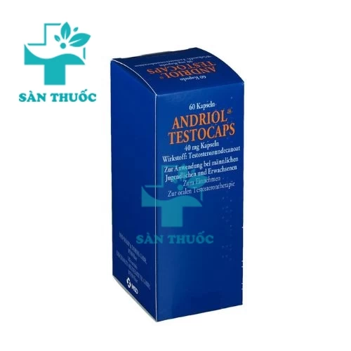 Andriol Testocaps 40mg - Thuốc giúp tăng cường sinh dục nam hiệu quả