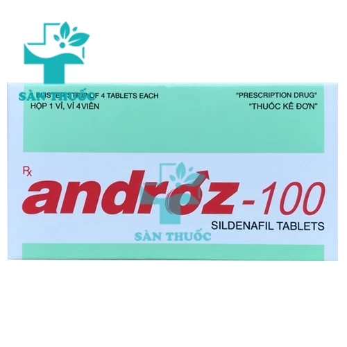 Androz-100 - Thuốc điều trị rối loạn cương dương của Ấn Độ