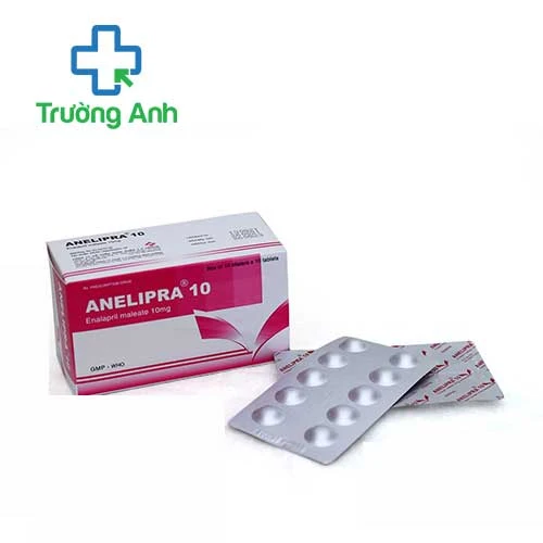 Anelipra 10 Vidipha - Thuốc điều trị tăng huyết áp và suy tim