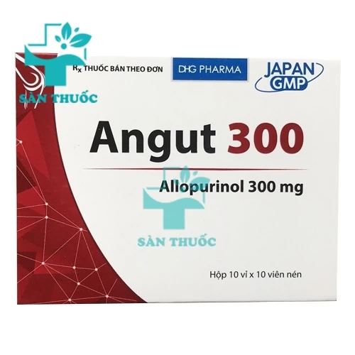 Angut 300mg - Thuốc điều trị tăng acid uric thứ phát hiệu quả 