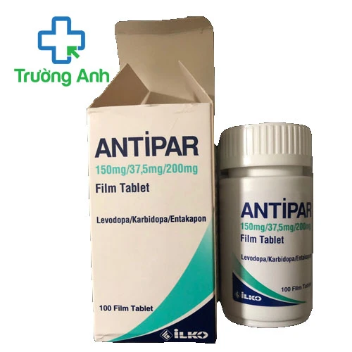 Antipar 150mg/37,5mg/200mg ilko - Thuốc trị Parkinson