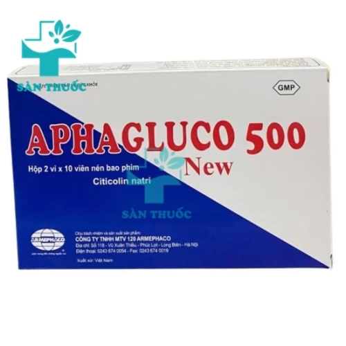 Aphagluco 500mg - Thuốc điều trị rối loạn ý thức hiệu quả