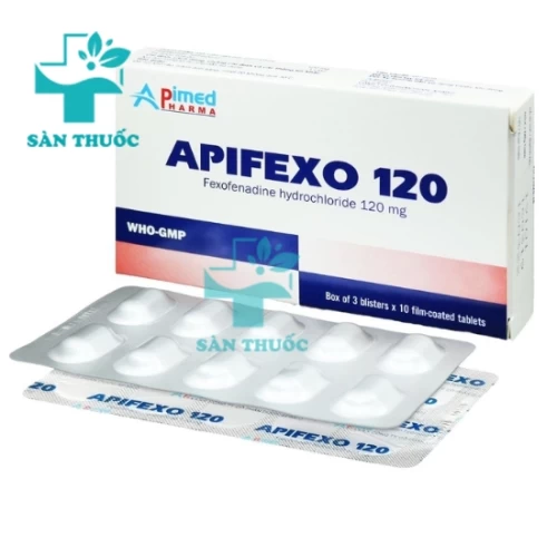 Apifexo 120 - Thuốc điều trị viêm mũi dị ứng của Apimed