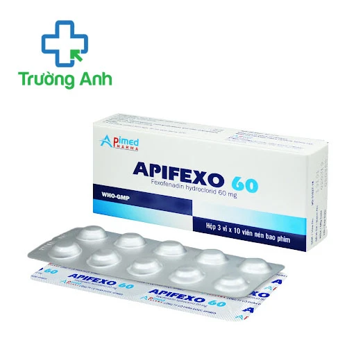 Apifexo 60 - Thuốc trị viêm mũi dị ứng và nổi mề đay hiệu quả