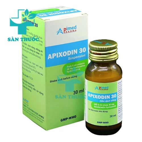 Apixodin 30 - Thuốc điều trị viêm mũi dị ứng hiệu quả