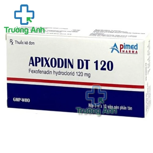 Apixodin DT 120 - Thuốc điều trị viêm mũi dị ứng