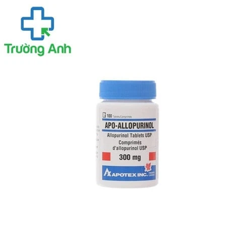 Apo Allopurinol 300mg - Thuốc điều trị bệnh gout hiệu quả