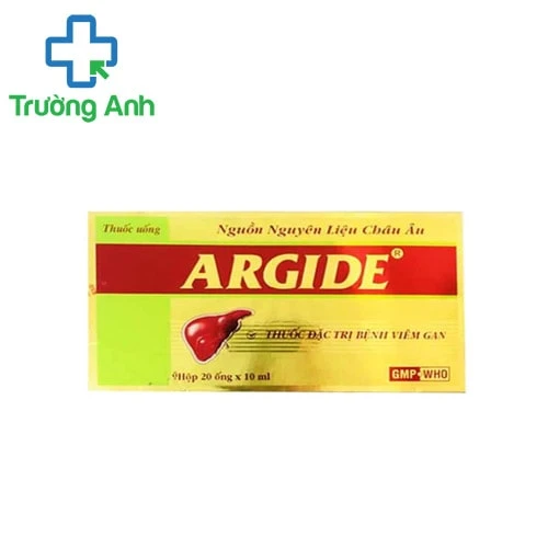 Argide 10ml - Thuốc tăng cường chức năng gan của NIC Pharma