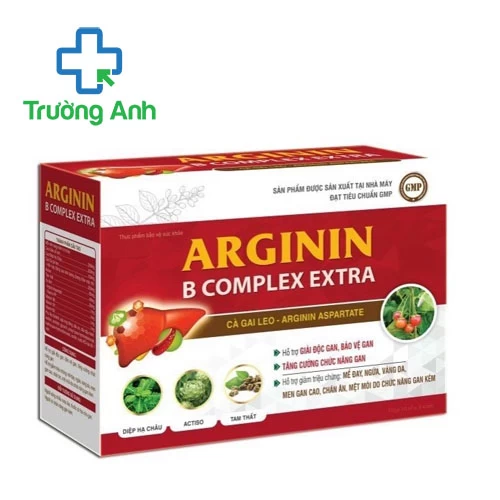 Arginin B Complex Extra - Giúp hỗ trợ tăng cường chức năng gan