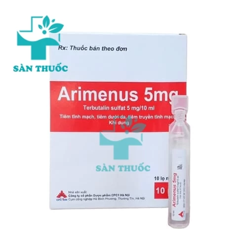Arimenus 5mg- Thuốc điều trị các cơn co thắt phế quản hiệu quả
