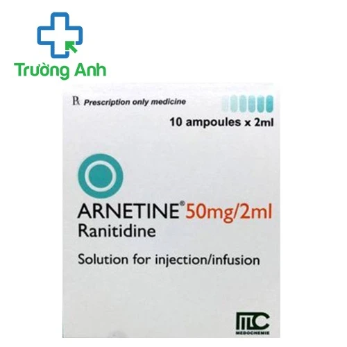 Arnetine 50mg/2ml Medochemie - Thuốc điều trị viêm loét dạ dày