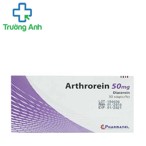 Arthrorein 50mg Pharmanel - Thuốc điều trị thoái hóa khớp