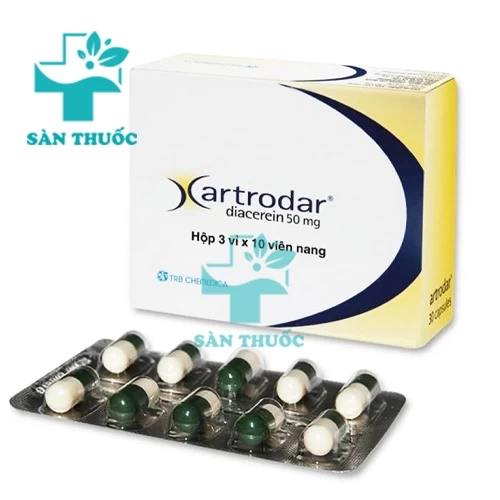 Artrodar 50mg - Thuốc điều trị thoái hóa khớp hông và gối hiệu quả