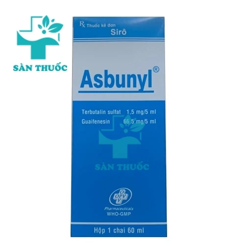 Asbunyl - Thuốc điều trị viêm phế quản, hen phế quản hiệu quả