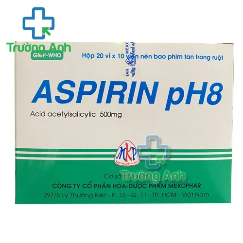 Aspirin PH8 Mekophar - Thuốc giúp giảm đau, hạ sốt hiệu quả