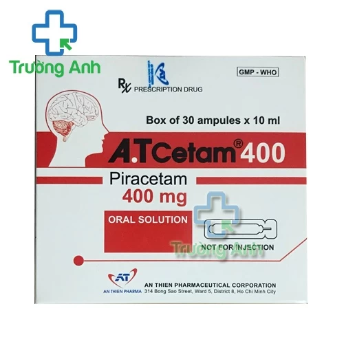 A.T Cetam 400 - Thuốc điều trị rối loạn thần kinh trung ương hiệu quả