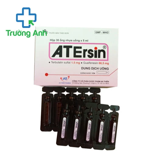 Atersin (ống 5ml) - Thuốc điều trị viêm phế quản của A.T Pharma