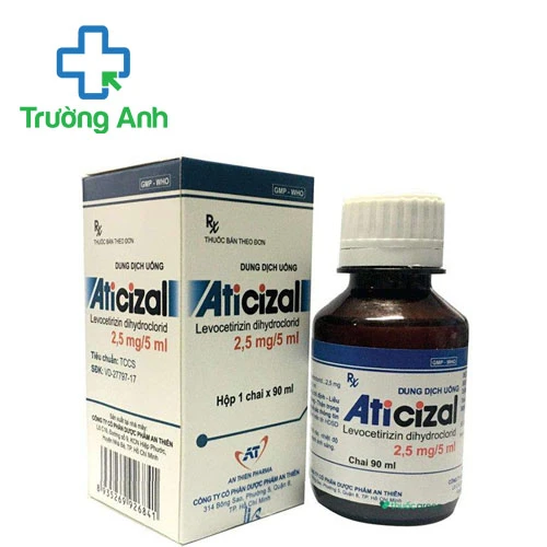 Aticizal 2,5mg/5ml An Thiên (chai 90ml) - Thuốc điều trị dị ứng