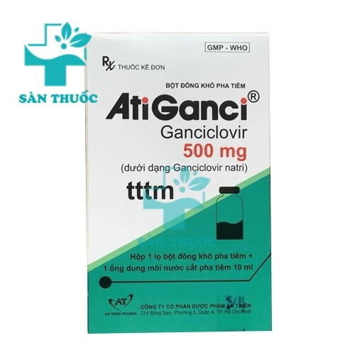  Atiganci - Thuốc phòng và điều trị nhiễm virus cự bào 