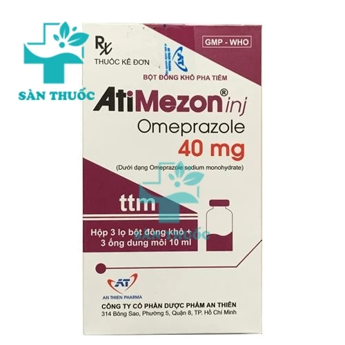 Atimezon inj - Thuốc điều trị viêm loét dạ dày hiệu quả 