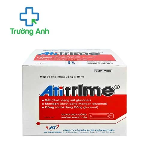 Atitrime An Thiên - Thuốc điều trị thiếu máu do thiếu sẳt