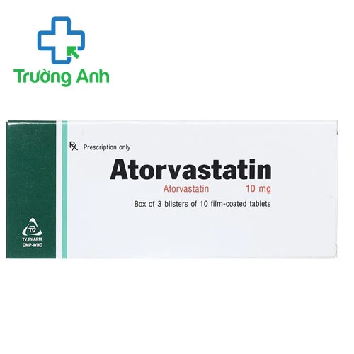 Atorvastatin TV.Pharm - Thuốc điều trị tăng huyết áp hiệu quả
