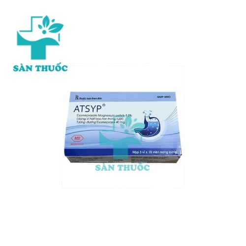 Atsyp 40mg Mebiphar - Điều trị hội chứng trào ngược dạ dày - thực quản
