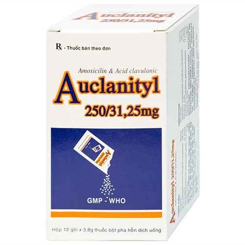 Auclanityl 250/31,25mg Tipharco - Thuốc điều trị nhiễm khuẩn