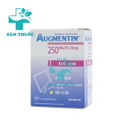 Augmentin 250mg/31,25mg - Thuốc kháng sinh hiệu quả
