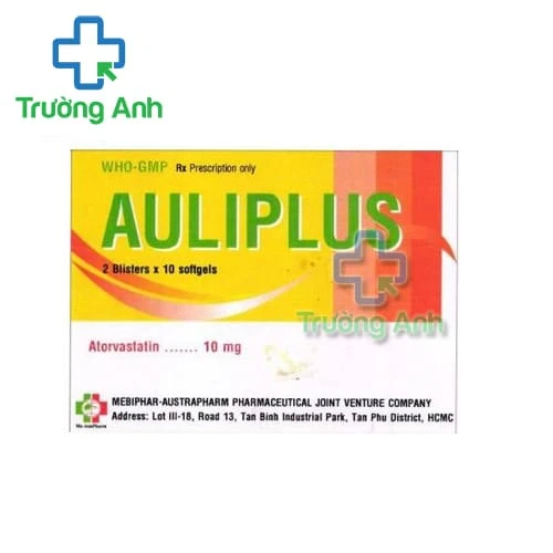 Auliplus 10 Mebiphar-Austrapharm - Thuốc điều trị tăng cholesterol huyết