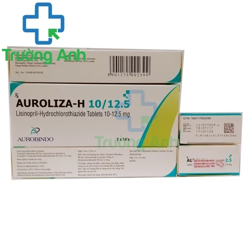 Auroliza-H 10/12.5 Aurobindo - Thuốc trị tăng huyết áp của Ấn Độ