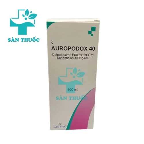 Auropodox 40 Aurobindo - Thuốc trị nhiễm khuẩn hiệu quả của Ấn Độ