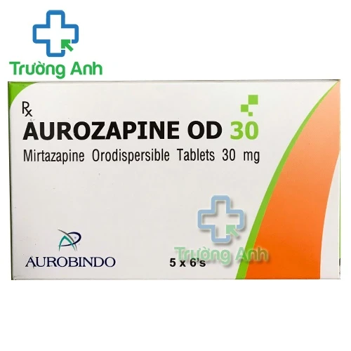 Aurozapine OD 30mg - Thuốc điều trị bệnh trầm cảm của Aurobindo
