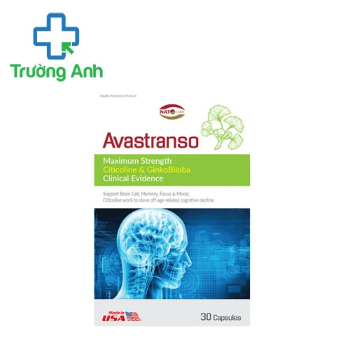 Avastranso Invapharm - Hỗ trợ giảm nguy cơ tai biến mạch máu não