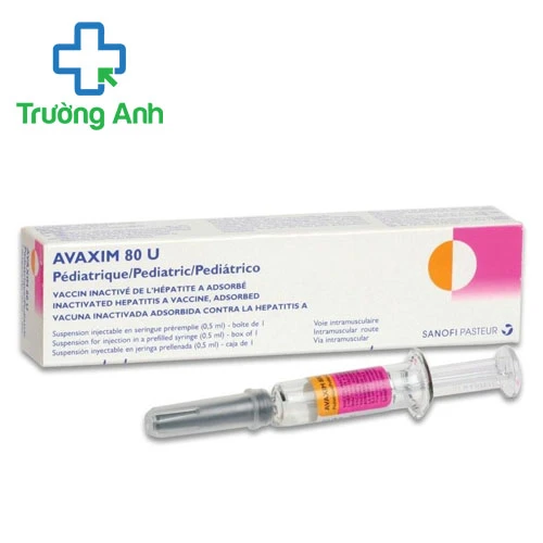 Avaxim 80U - Vaccine phòng bệnh viêm gan A hiệu quả