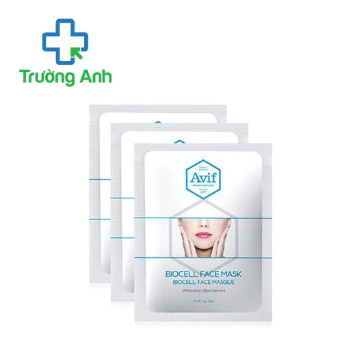 Avif Bio-cell Whitening Face Mask - Mặt nạ dưỡng trắng da của Hàn